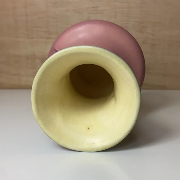 Vintage 🦄 Ombré Double Winged Bud Vase Pottery Planter Boho Home Decor Accent - Picture 8 of 16